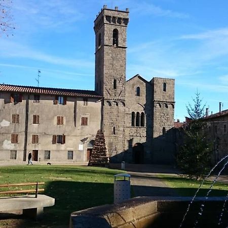 Apartamento Santa Maria Ad Valetudinarium Abbadia San Salvator Exterior foto